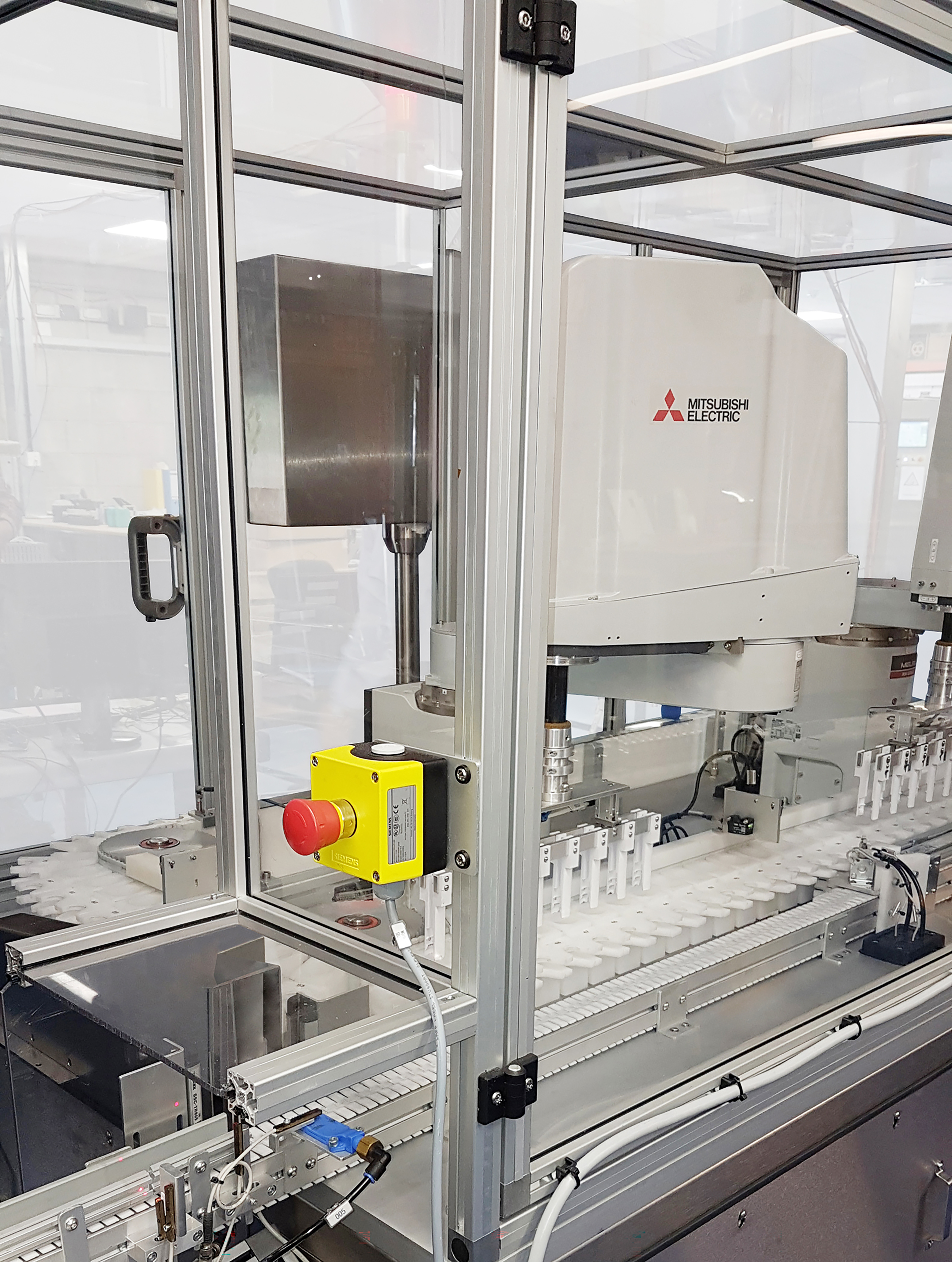 Robots can operate in many different environments, such as automotive, electronics, pharmaceutical and food and beverage facilities. [Source: Mitsubishi Electric Europe B.V.]