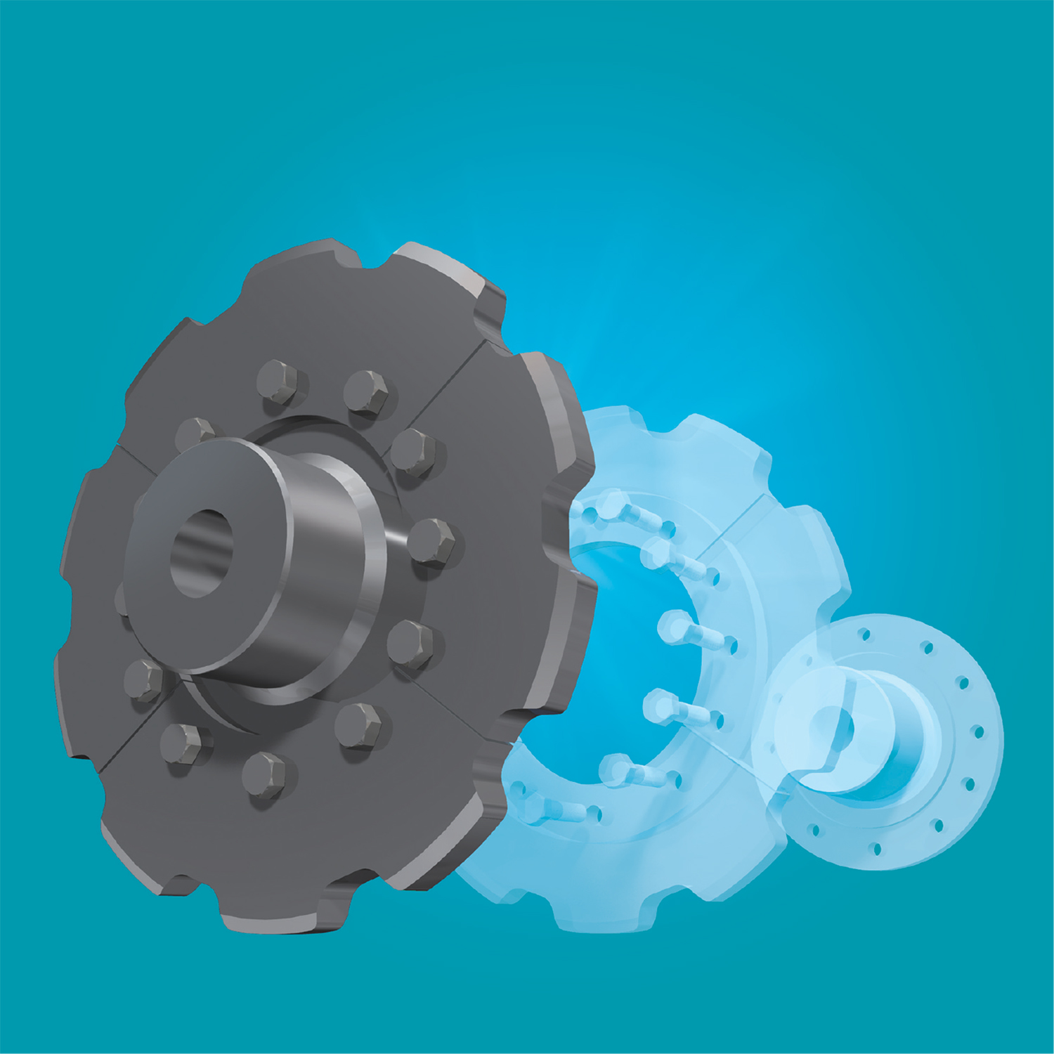 Tsubaki's sprockets for its Large Size Conveyor Chains are manufactured from premium materials and are additionally selectively hardened on the teeth or wearing surfaces. This ensures that overall chain life is maximised.