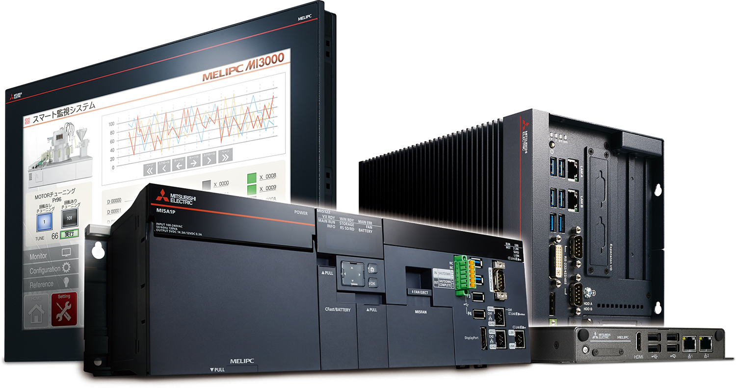 The MELIPC series of industrial computers from Mitsubishi Electric has helped businesses to realise their digital transformations and enhance their competitiveness. [Source: Mitsubishi Electric Europe B.V.]