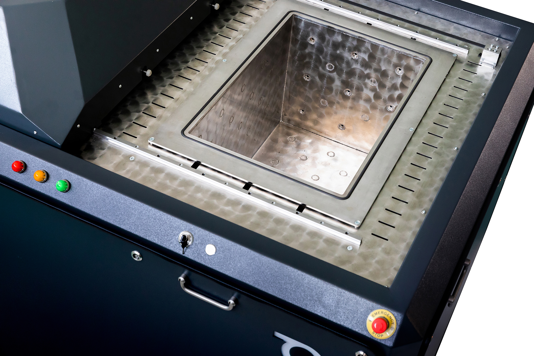 AMT’s PostPro 3D machine fully automates surface finishing of 3D printed parts, skyrocketing productivity from two parts finished every hour up to hundreds of parts per hour. [Source: AMT]