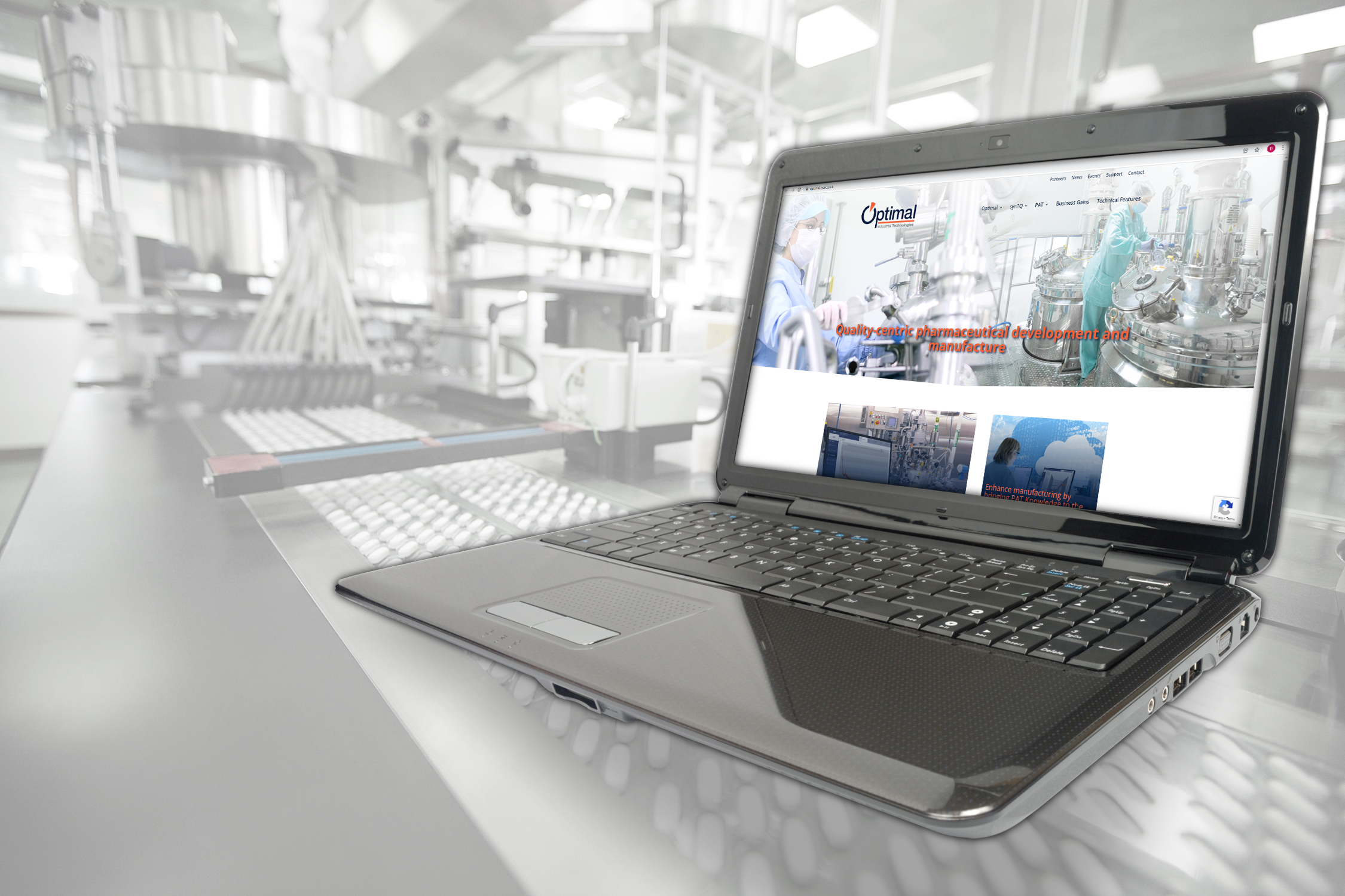 Optimal Industrial Technologies’ new website highlights the production as well as commercial benefits offered by Process Analytical Technology (PAT) in the manufacturing and processing industries.