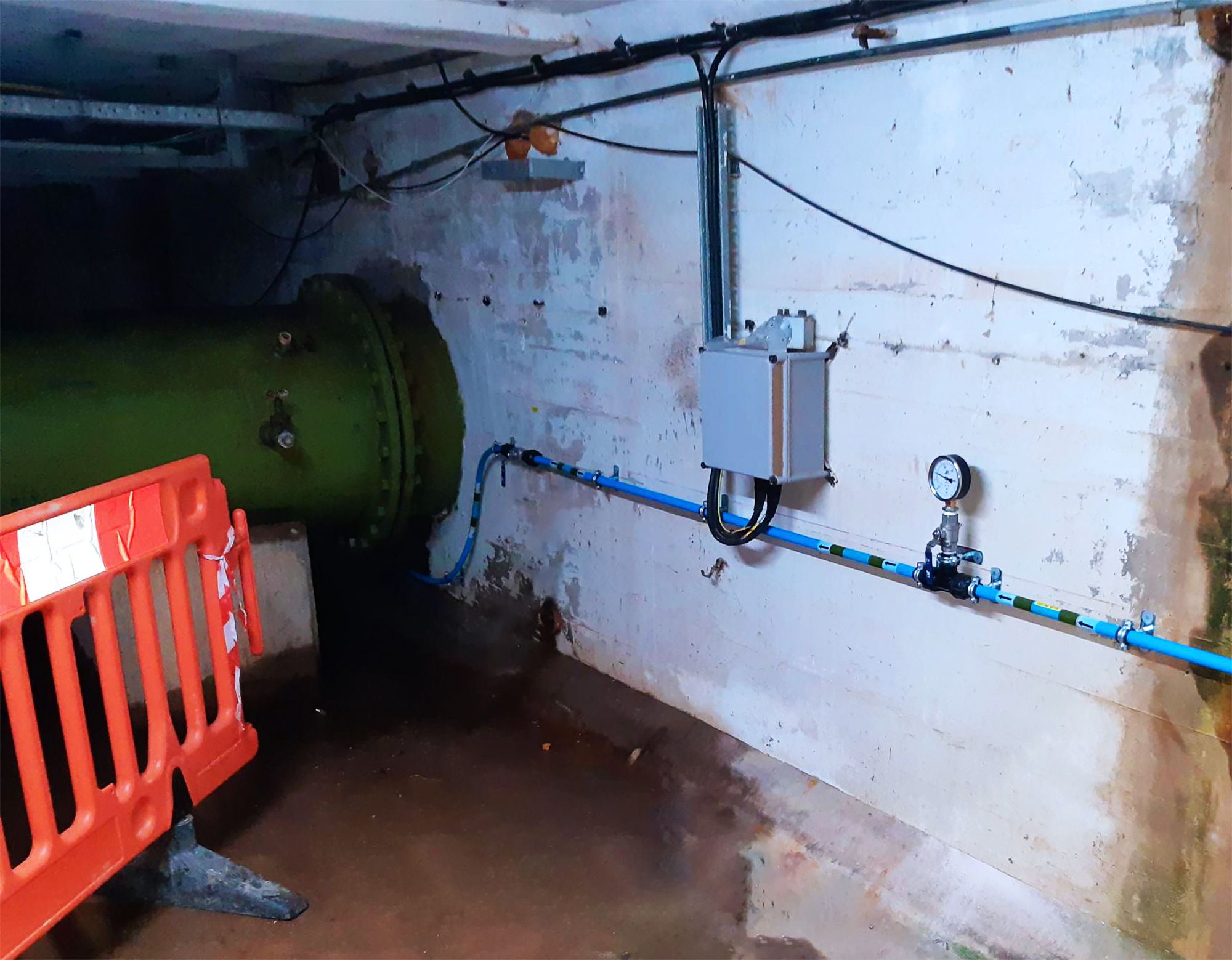 Pipework replacement by ECS helps improve reliability at Mythe Water Treatment Works