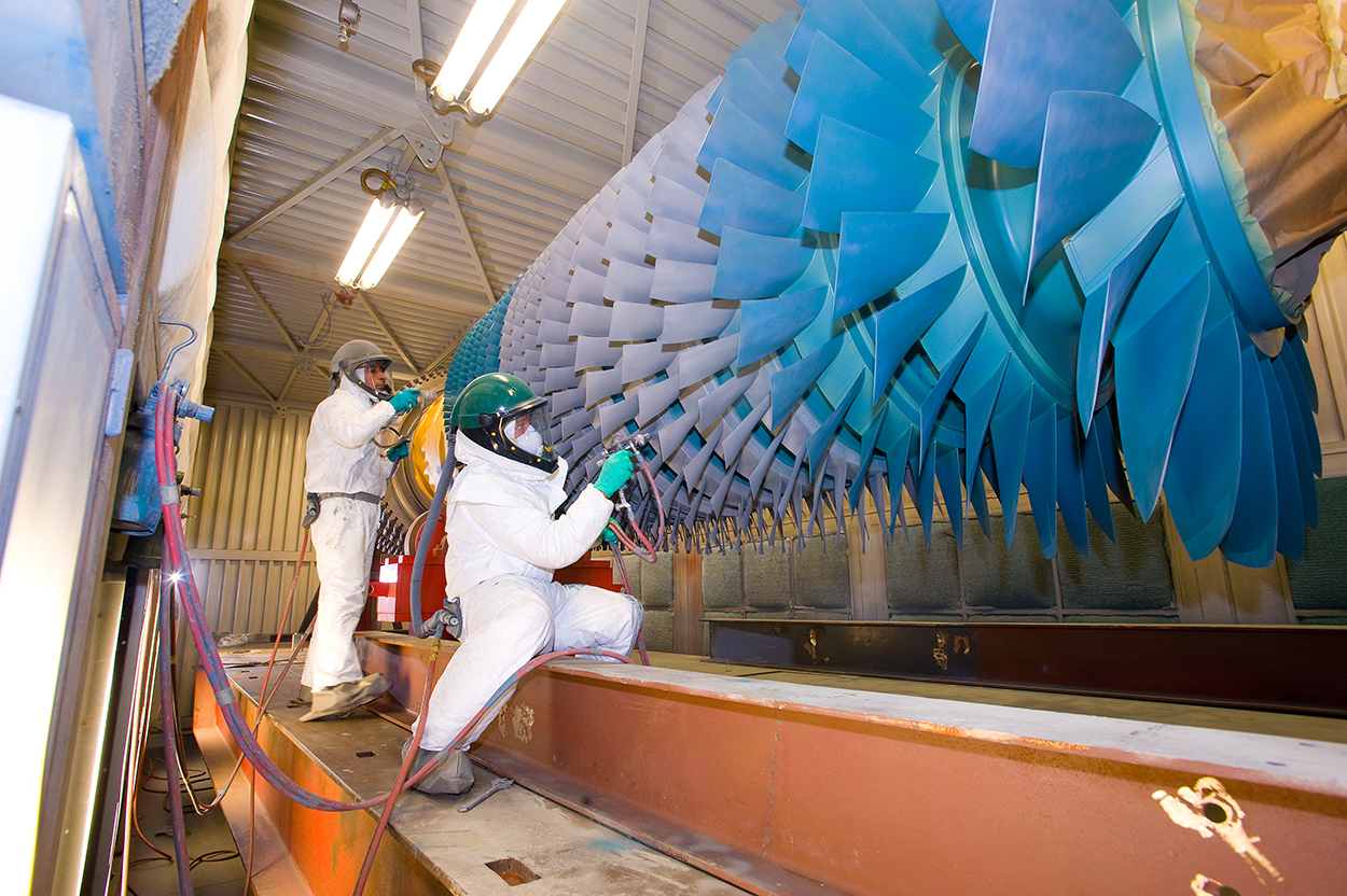 High performance coatings improve the durability and reliability of rotating equipment