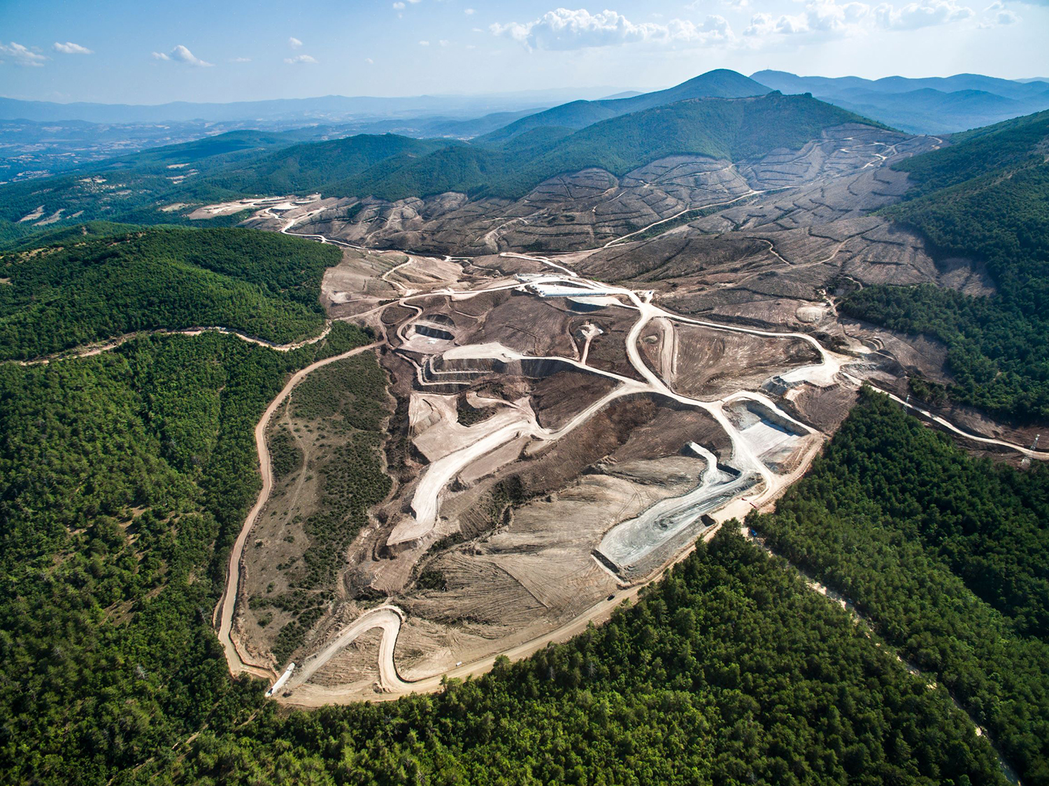 Typical mine site.