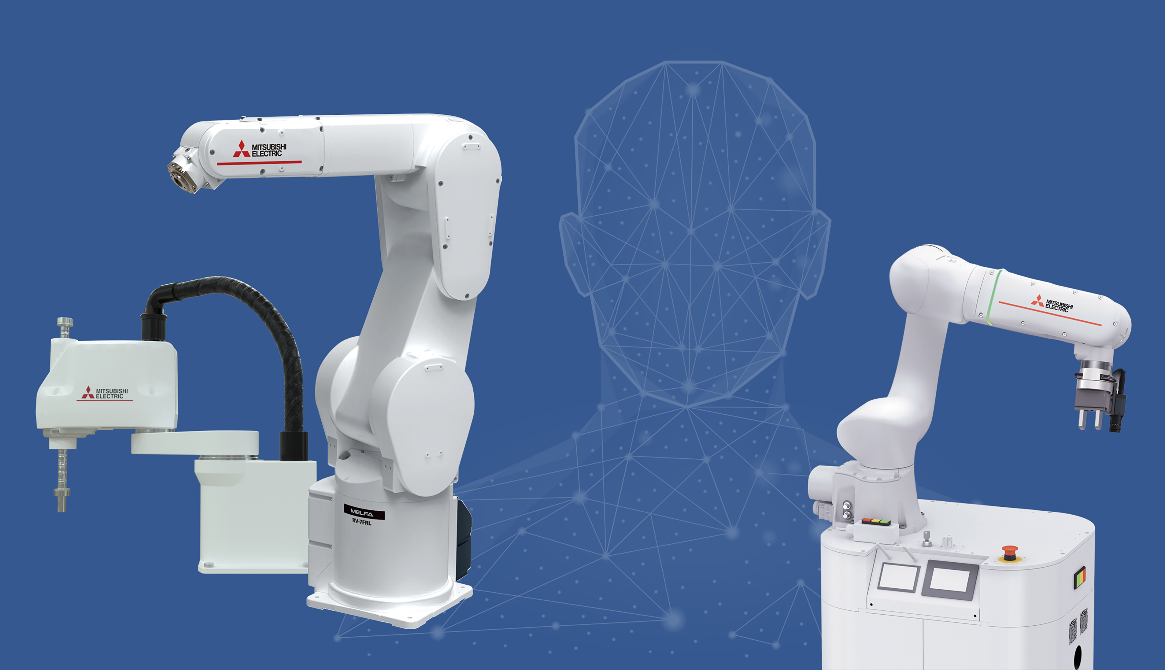Visitors to the Mitsubishi Electric’s booth will be able to interact with three different robotic applications [Source: Mitsubishi Electric Europe B.V.]