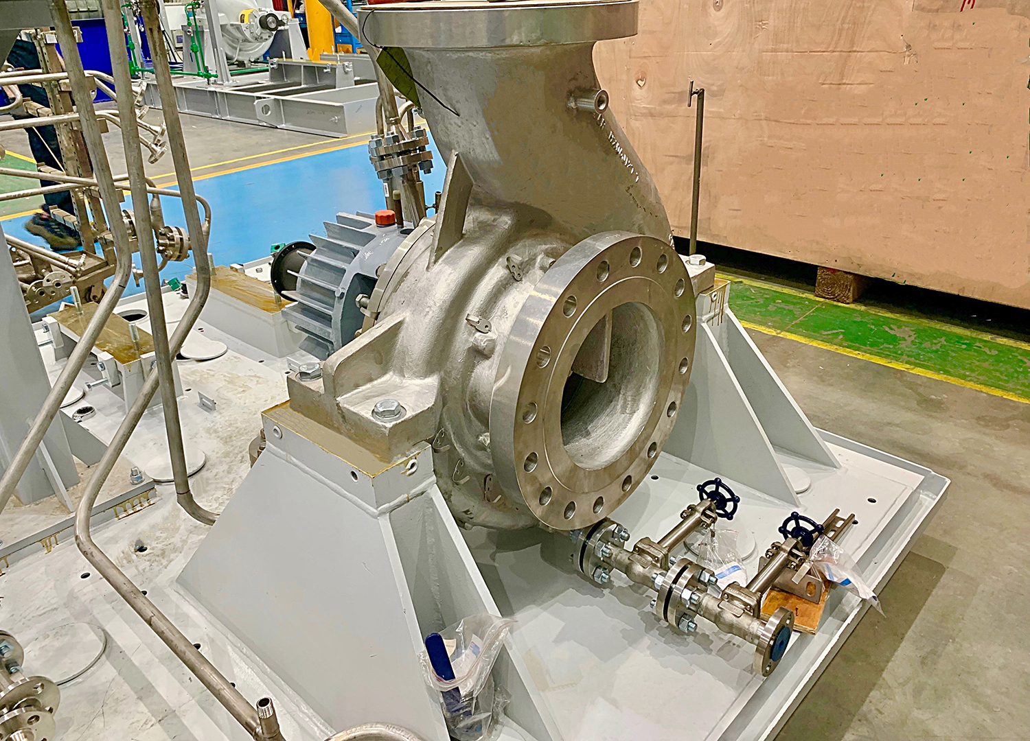 Design and manufacturing of the 87 pumps is taking place at Sulzer’s facility in Suzhou.