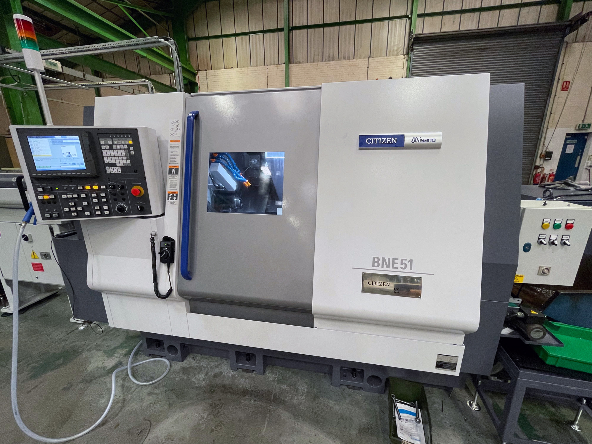 WDS upgrade on-site production machinery with a Miyano BNE51-MSY machine.
