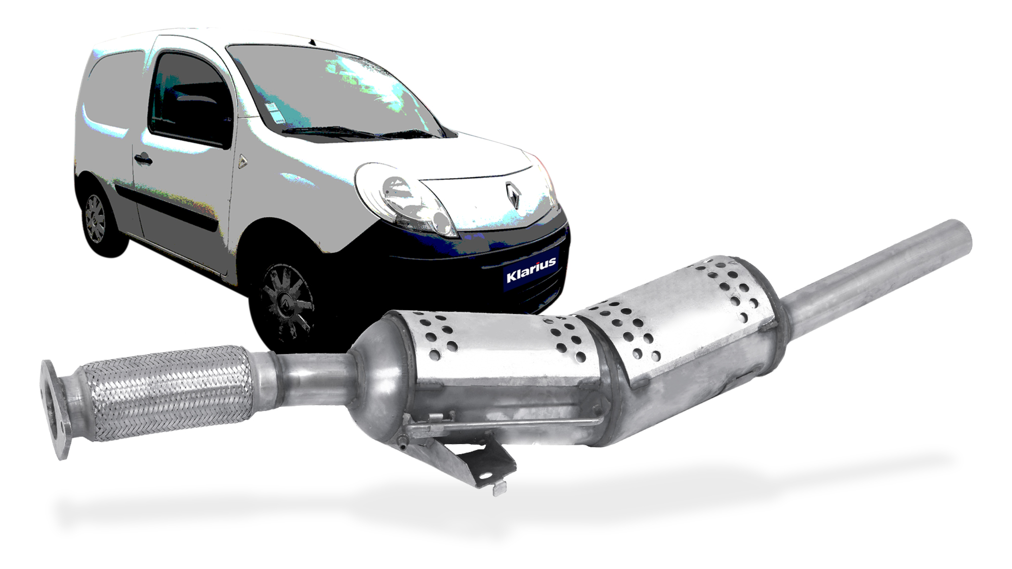 Klarius has added diesel particulate filters for the Renault Kangoo 1.5 dCi to its range