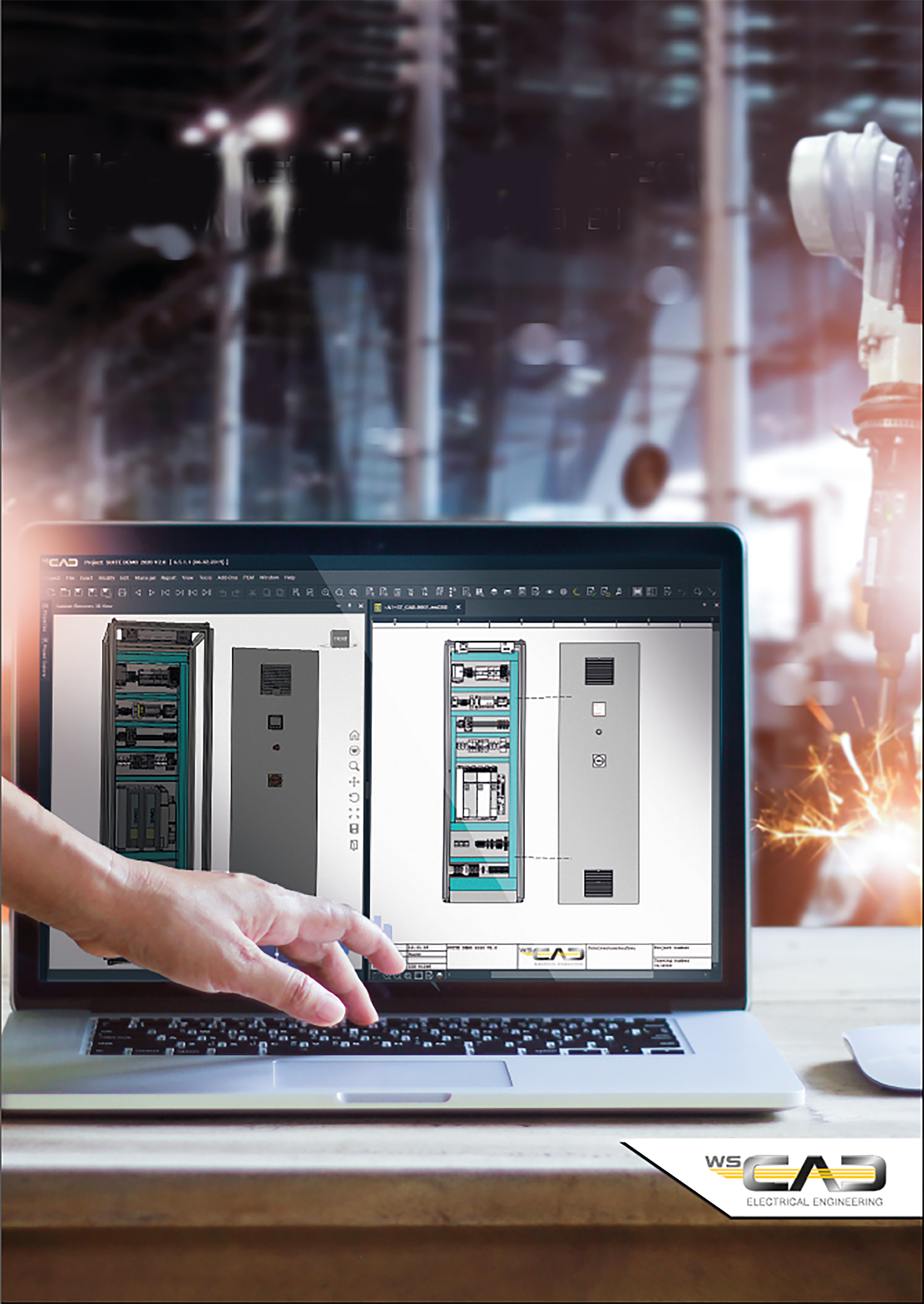 Cabinet engineering with WSCAD is quick and easy. The continuous digitalisation of processes unlocks increased automation in engineering and production backed by consistent quality.