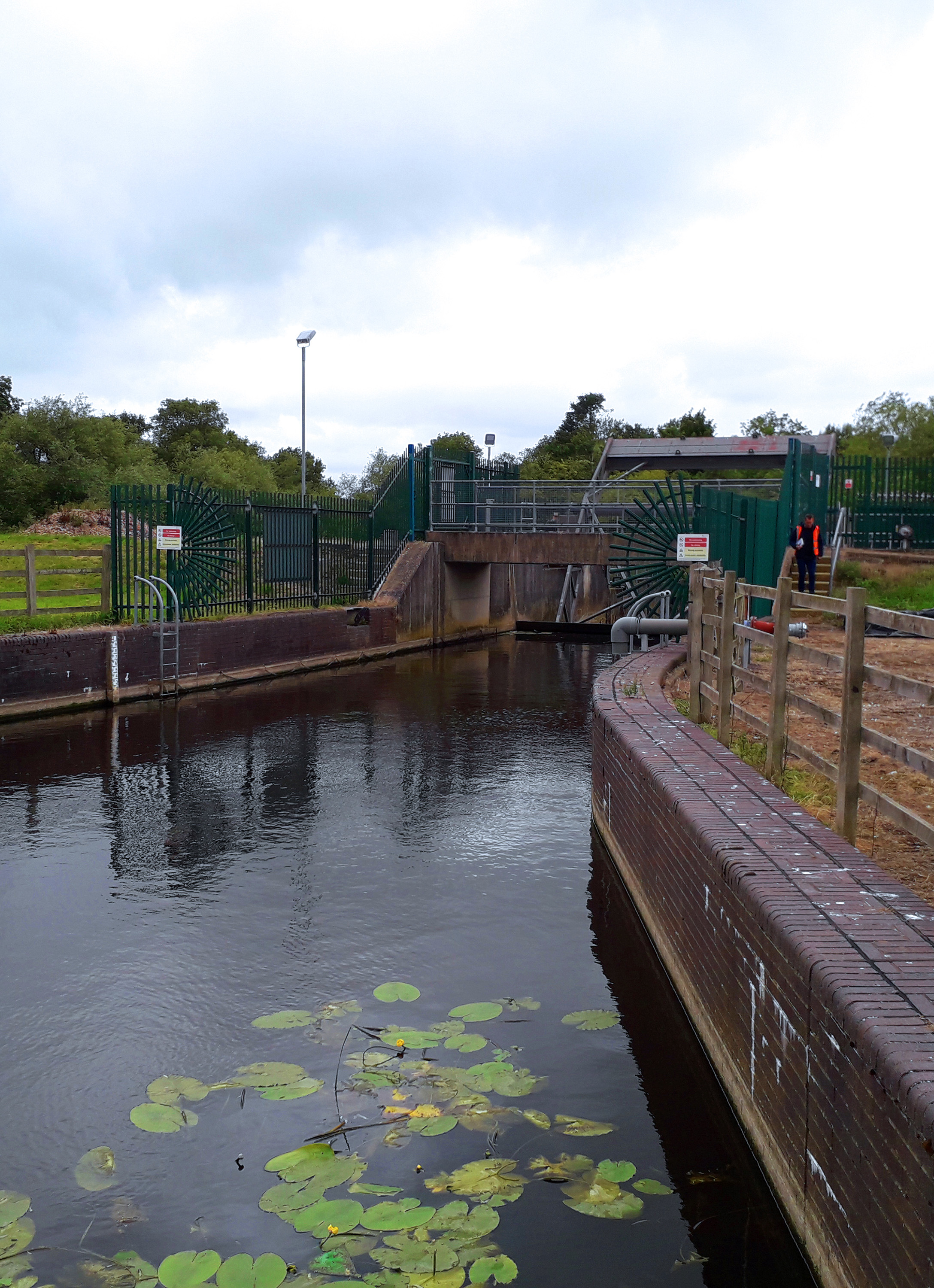 ECS has completed the overhaul of the radial gate at Pillings on the River Soar in Leicestershire