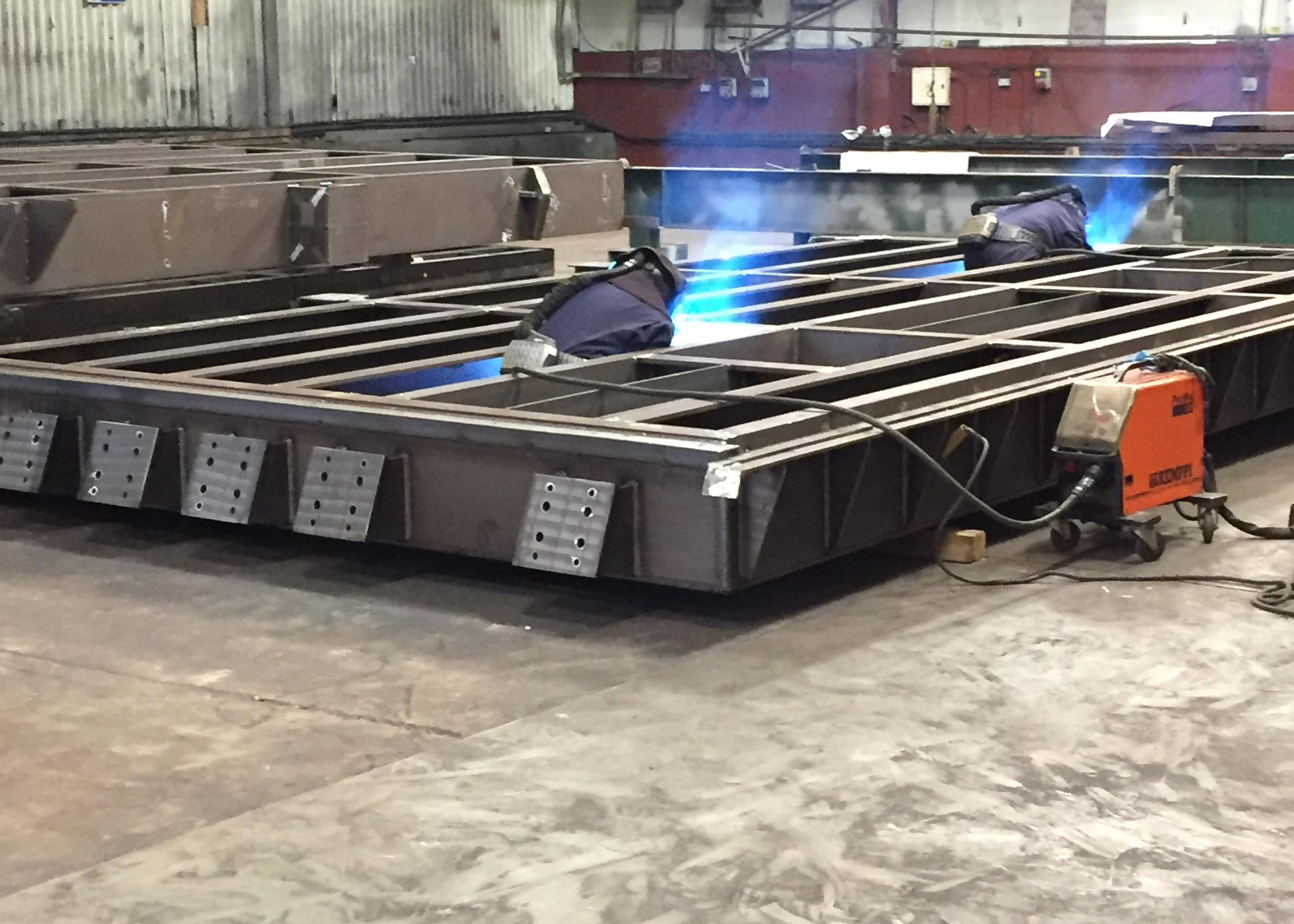 Fabrication work was conducted entirely in-house, allowing each completed gate to be transported to Fort Augustus completed for prompt installation.