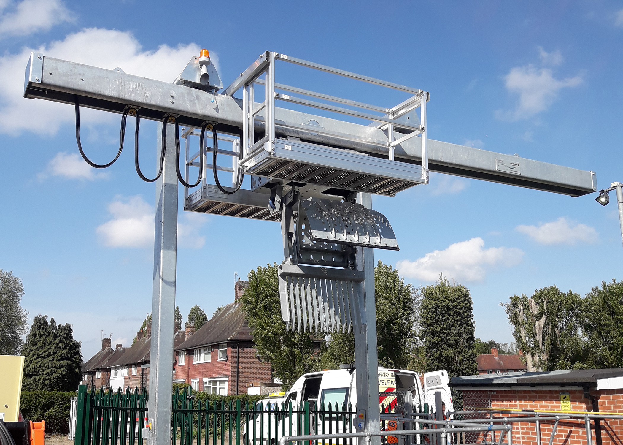 ECS Engineering Services have completed installing a new screen cleaner at Daybrook Watercourse that runs alongside the playing fields of Nottingham High School.