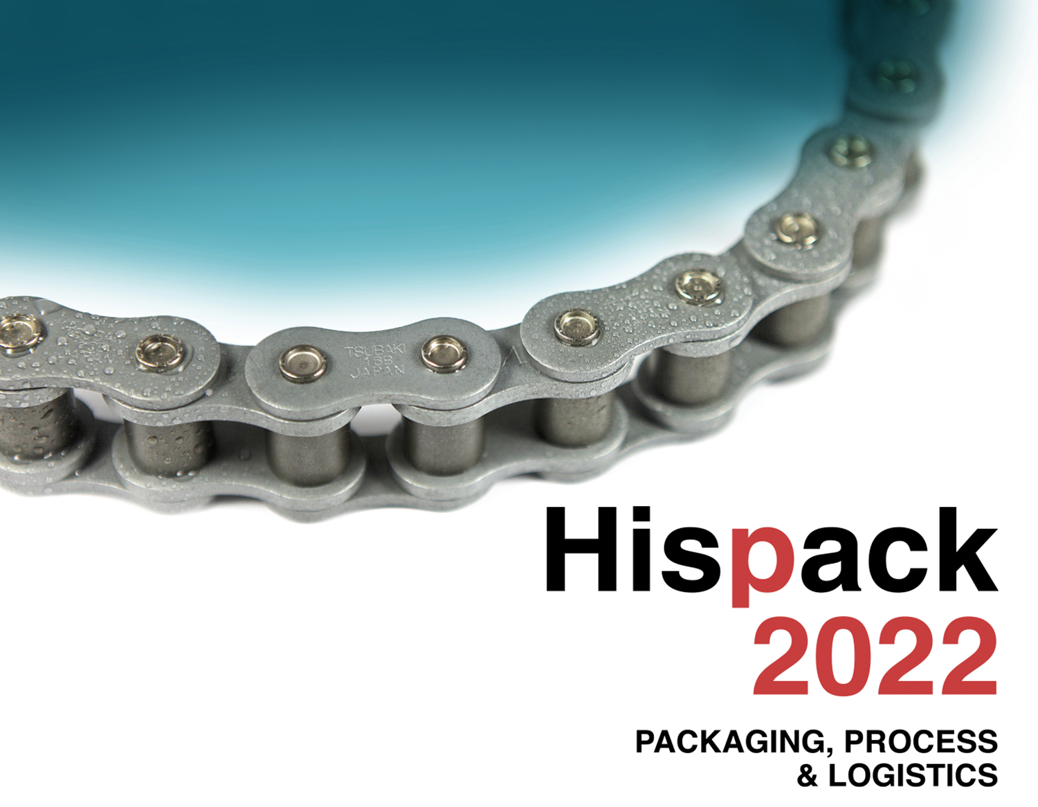 Tsubaki presenta su gama de cadenas duraderas y de larga duración para la industria del embalaje en la exposición Hispack, Barcelona, del 24 al 27 de mayo.