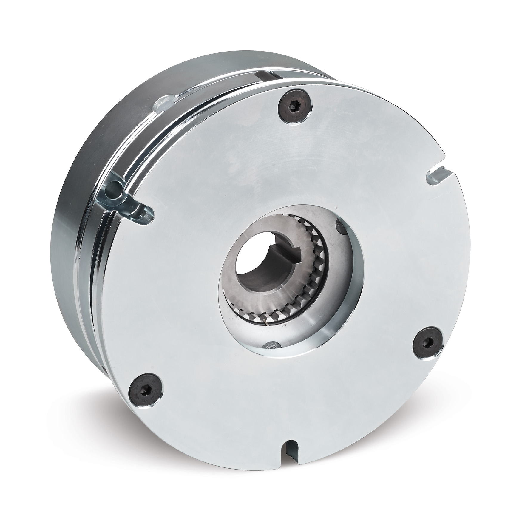A popular selection for forklift trucks, power dense PK brakes are available with an enclosed design, ideal for applications where the brake may be exposed to moisture.