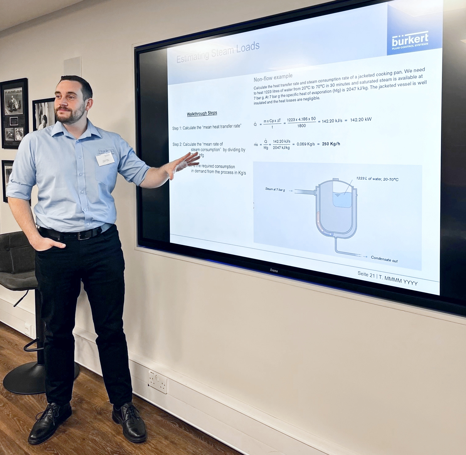 Book on to Bürkert’s FREE 2-Day Steam Training Course