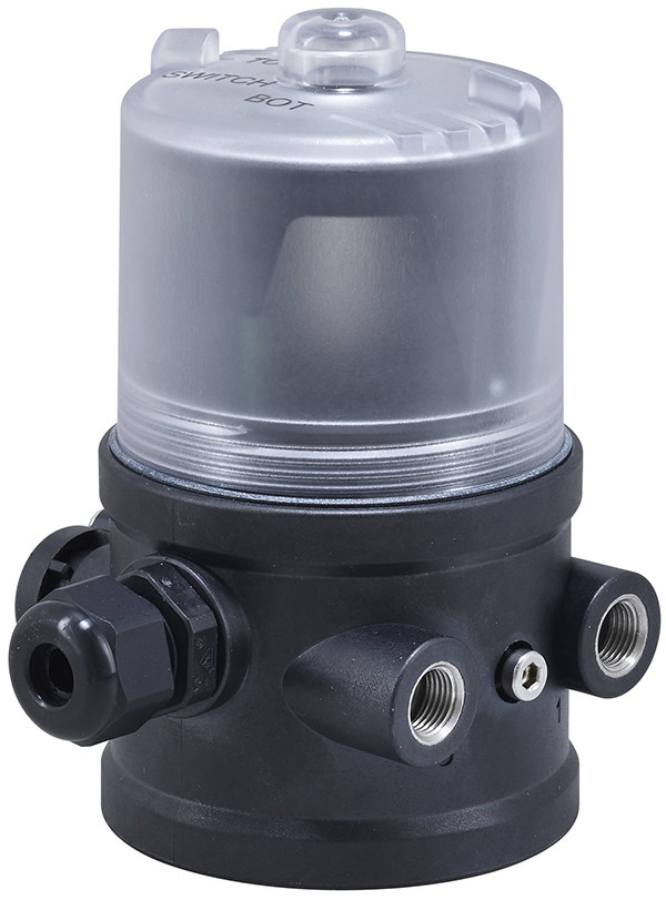 Bürkert’s Type 2100 angle seat valve and Type 8697 pneumatic control unit were specified, both of which are designed for hygienic applications
