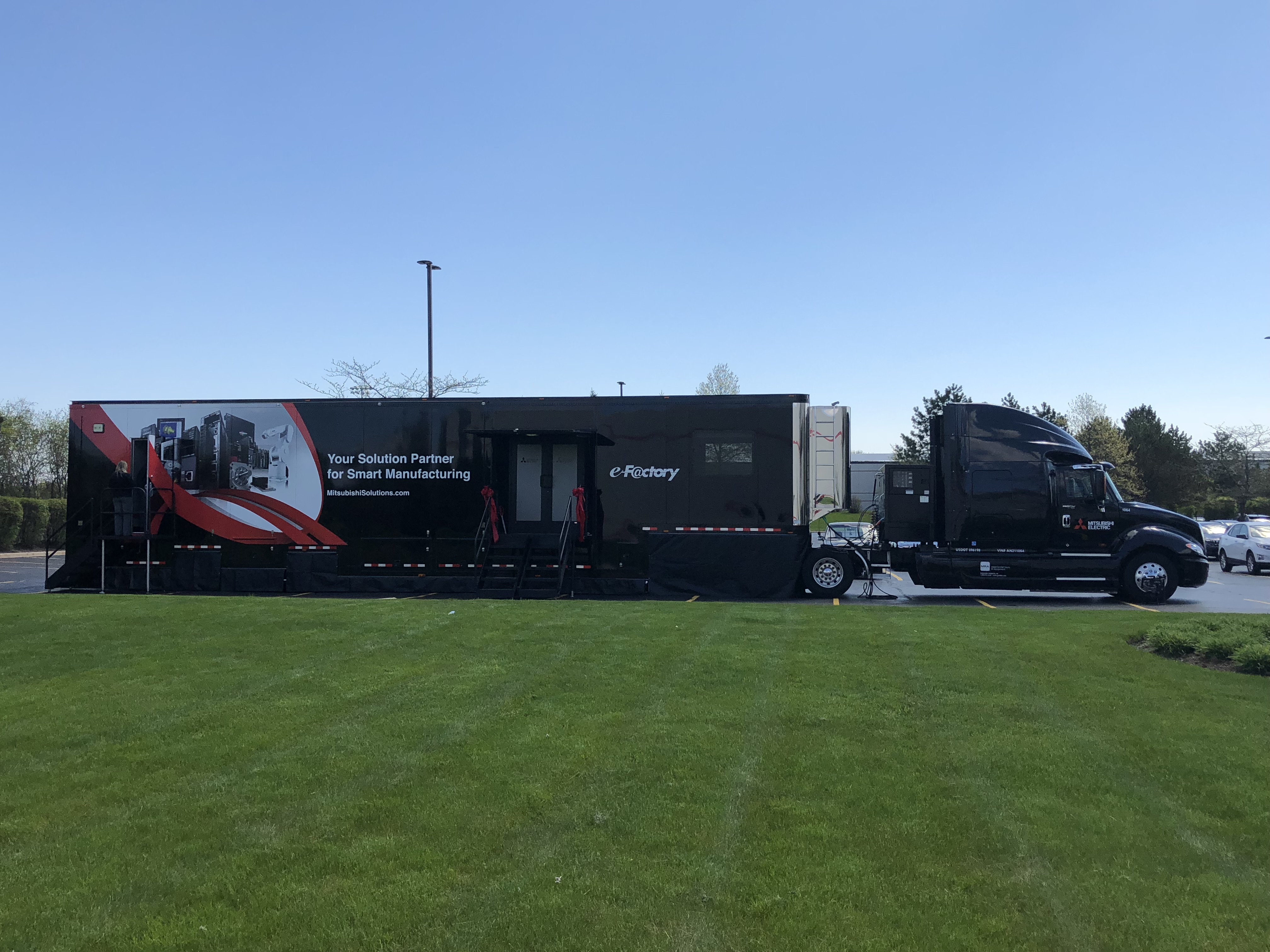 The CLPA’s open industrial network technologies will play a key part in Mitsubishi Electric Automation’s Solutions in Motion mobile showroom.
