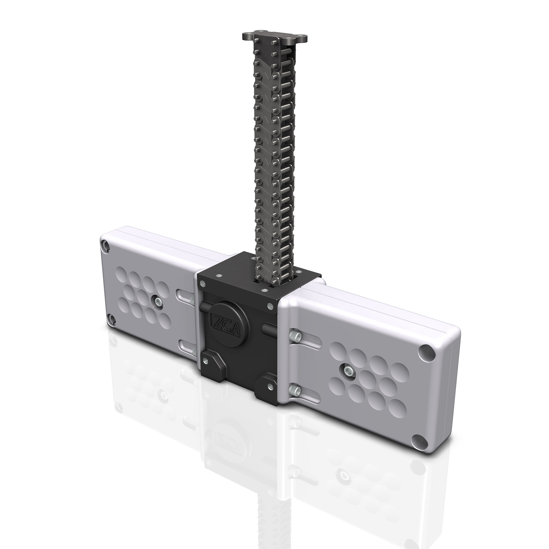 Tsubaki Zip Chain Actuators can carry out multi-point stopping with high precision.