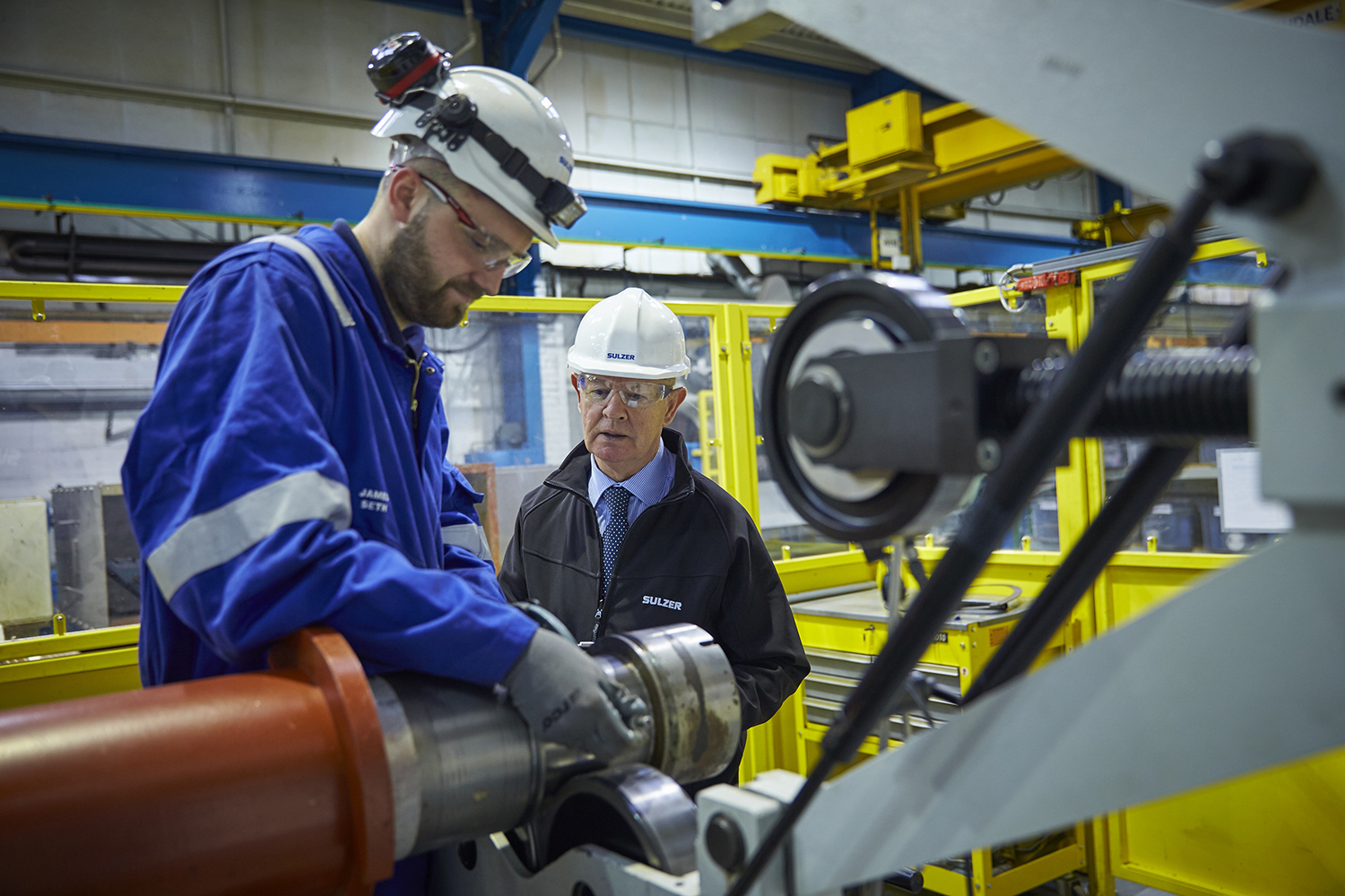 Sulzer pump experts suggested an approach that could save its customer time and money.