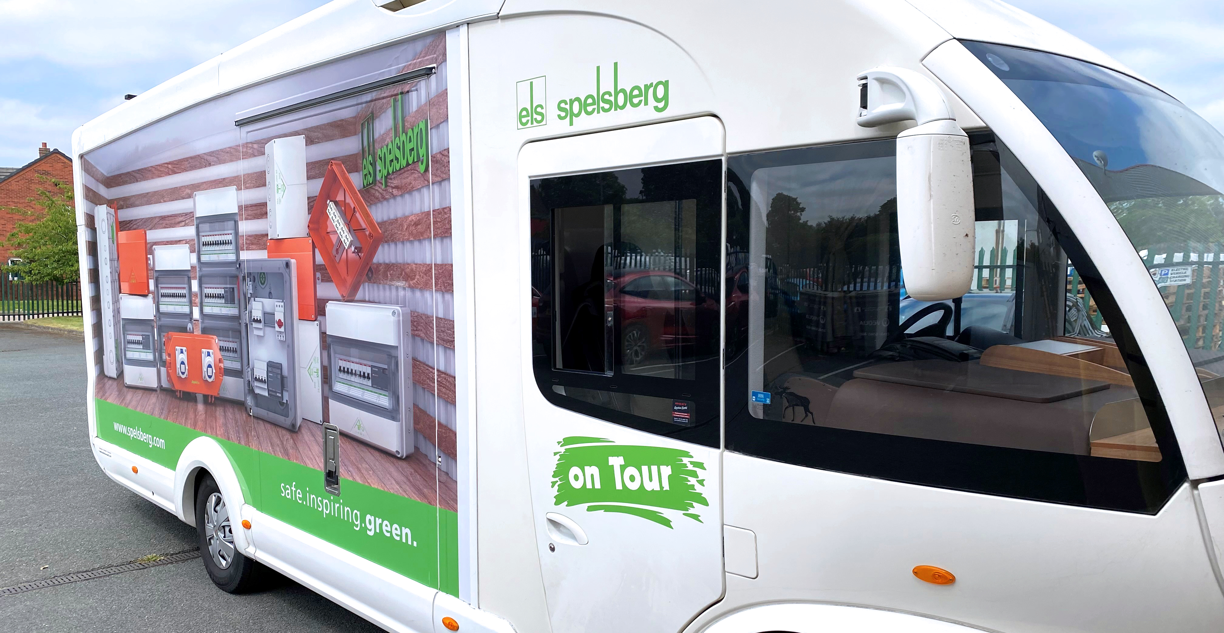A state-of-the-art Spelsberg tour bus, equipped with a working showroom, will visit numerous locations across the country beginning late May.