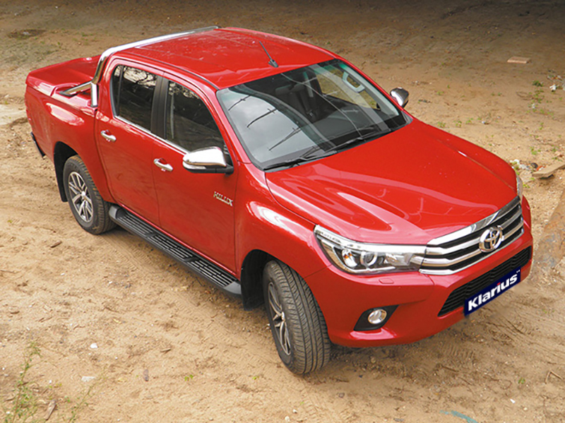 Klarius supports a wide range of LCV pick-up vehicles, including the legendary Toyota Hilux