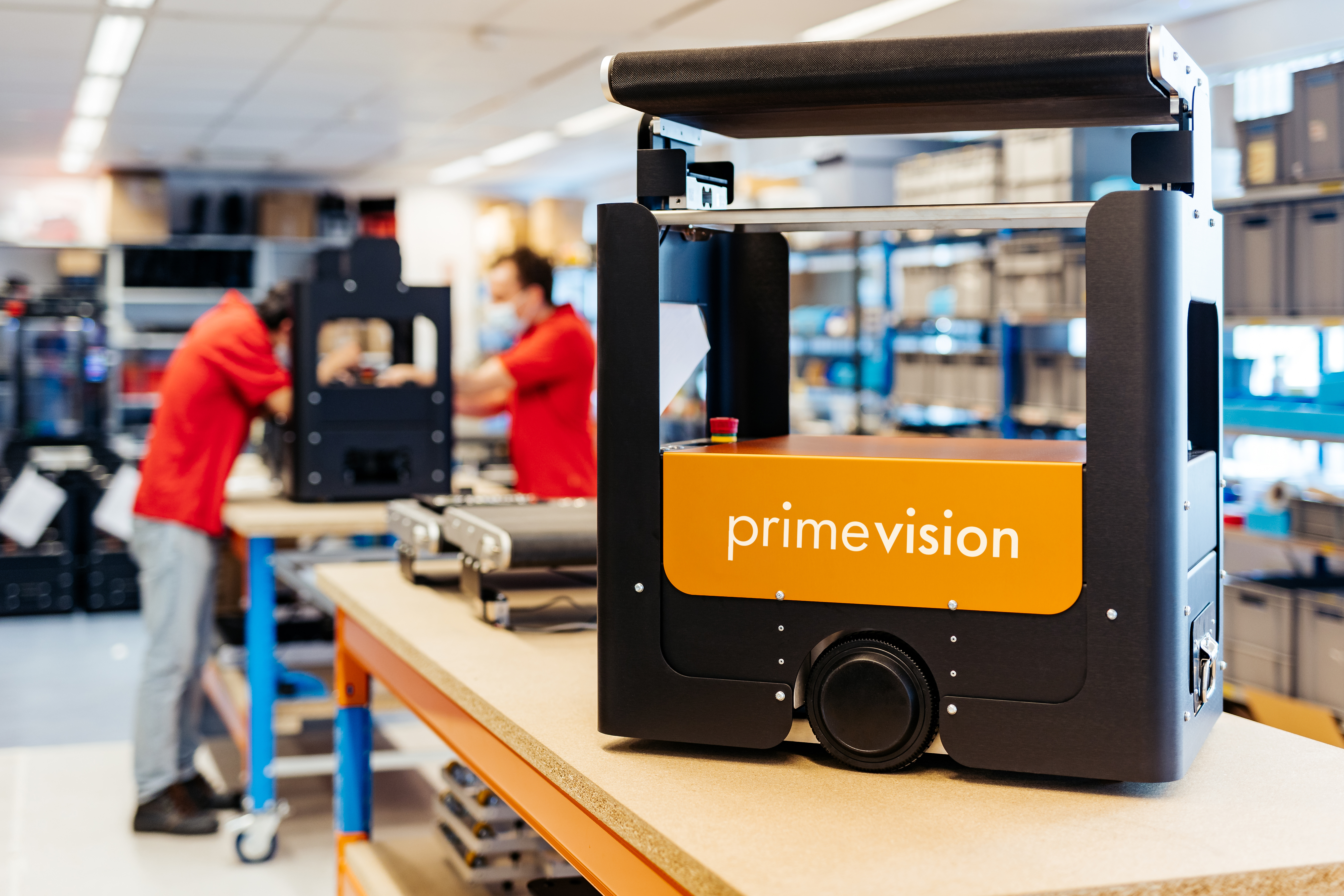 Prime Vision’s robotic systems can carry parcels from 100 g to 35 kg
