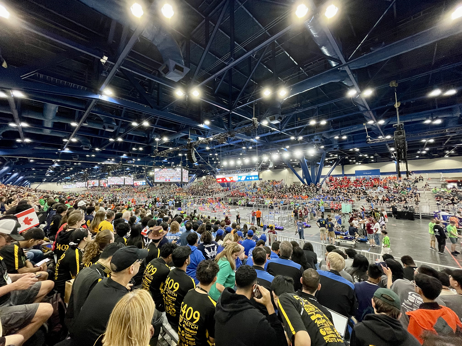 The FIRST® Robotics competition is a global program that brings together students, parents, teachers, mentors and experts in science, technology, engineering and mathematics (STEM).