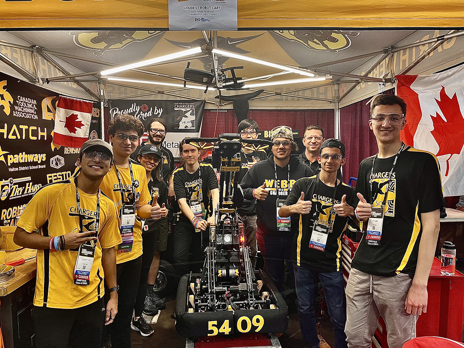 Burckhardt Compression has been supporting the 5409 Chargers team from Oakville, Canada since 2017 and this year they qualified for the world championships in Houston, TX.