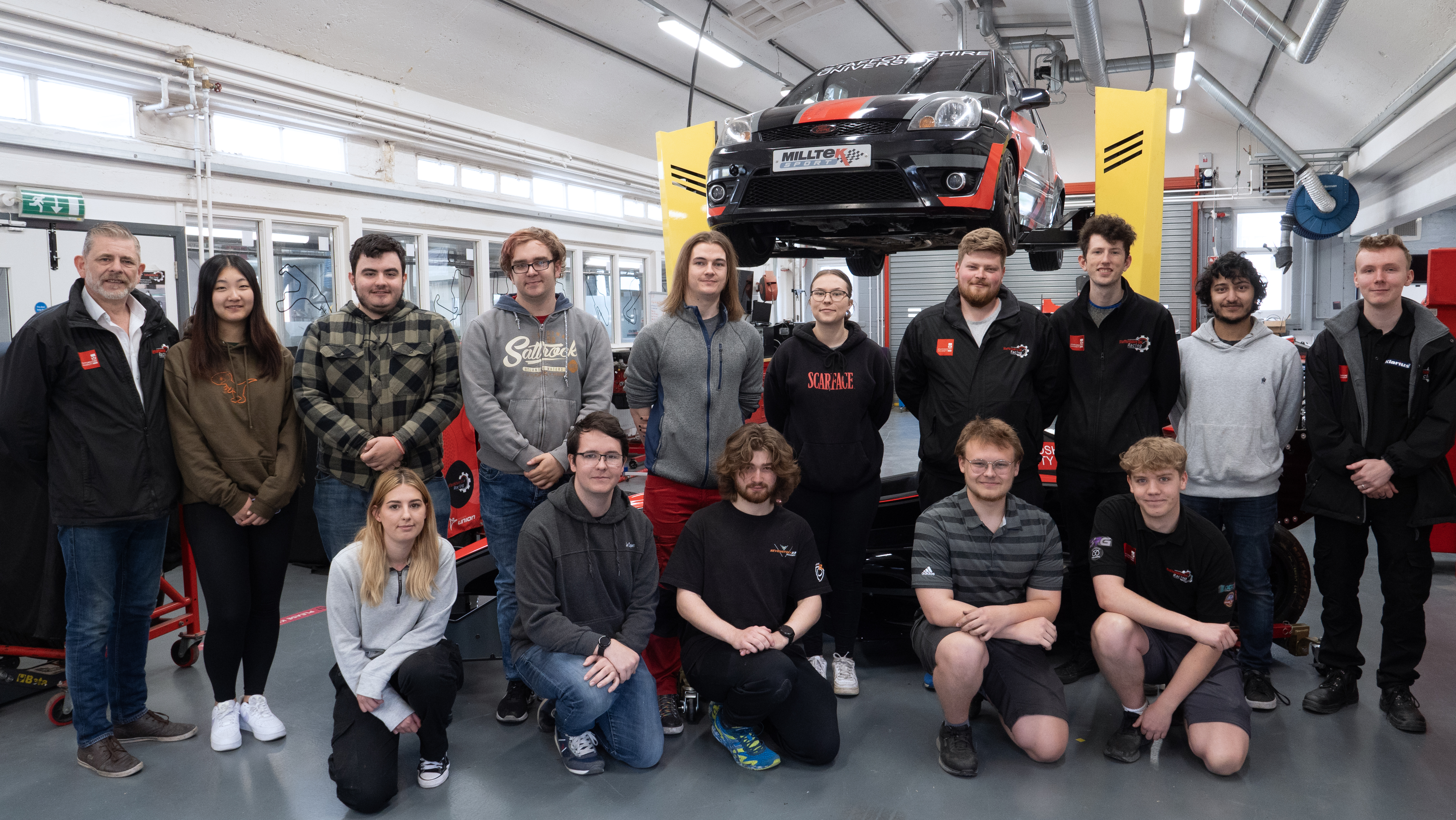 Staffordshire University Formula Student team
