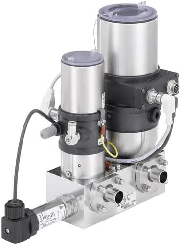 Bürkert’s hygienic control valve system is effective in maintaining product quality in tank blanketing solutions.