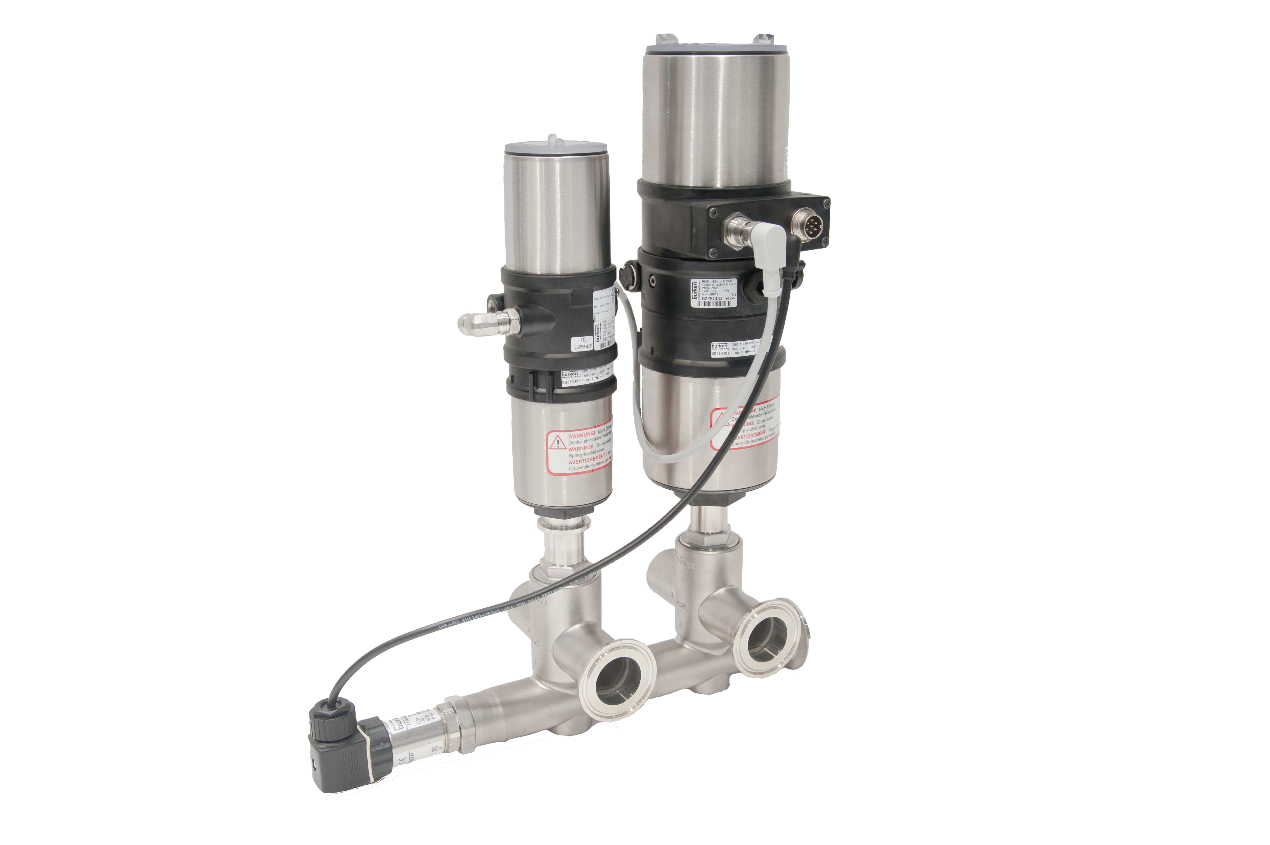 Pneumatic controls and the proximity of all the process control devices means the response time is at least halved compared to conventional systems.