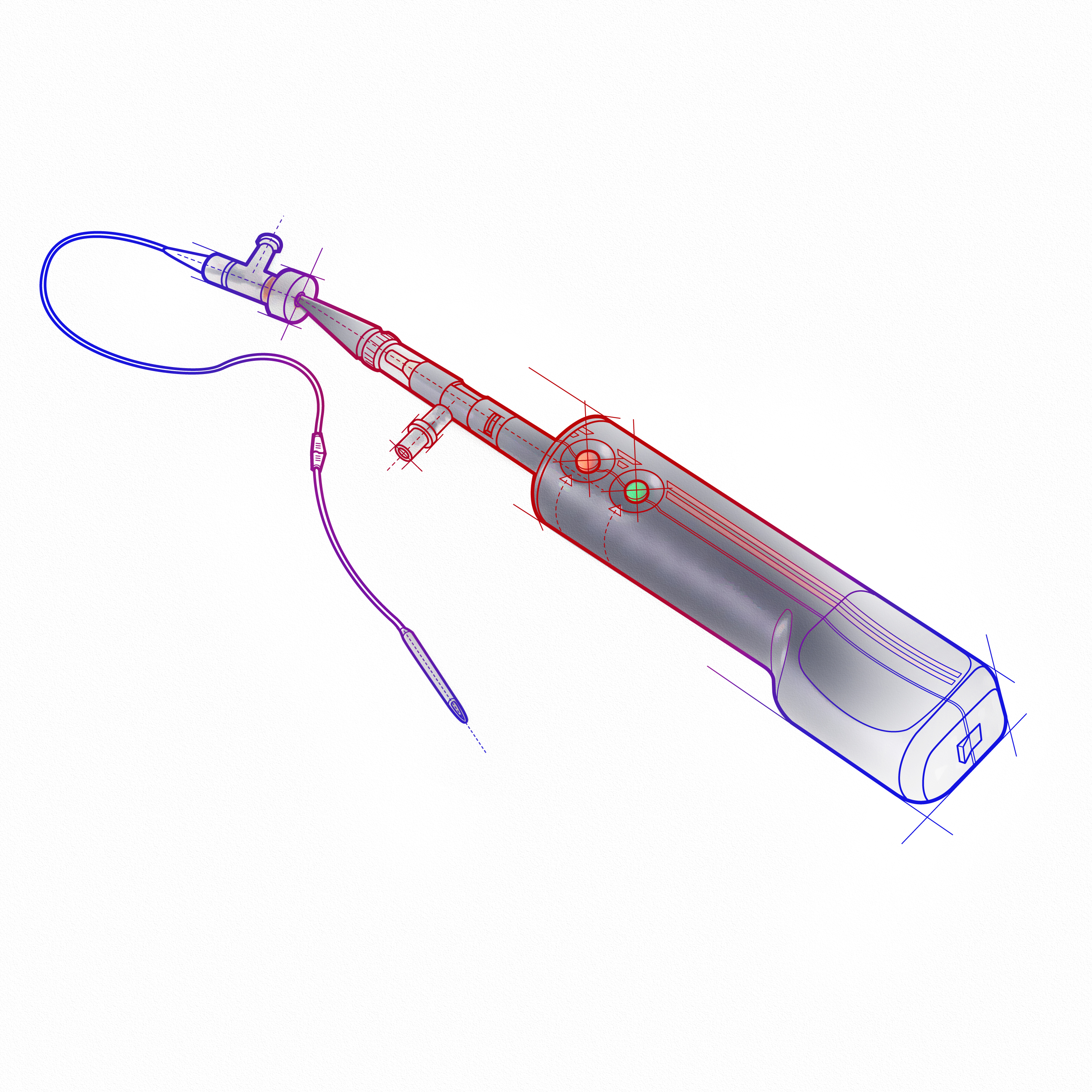 Artery disease treatment devices rely on the controlled rotation of an electric motor of a compact size.
