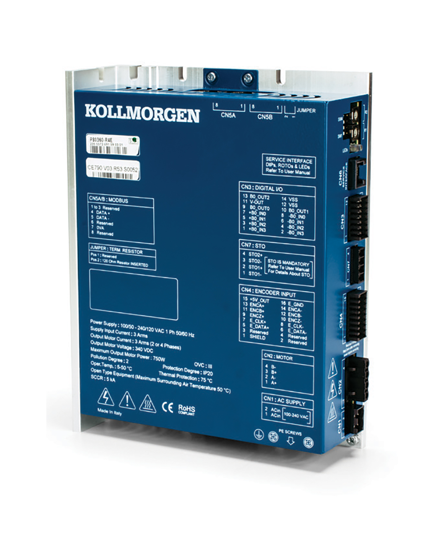 Kollmorgen’s P8000 stepper drive platform offers real-time position correction through closed-loop feedback.