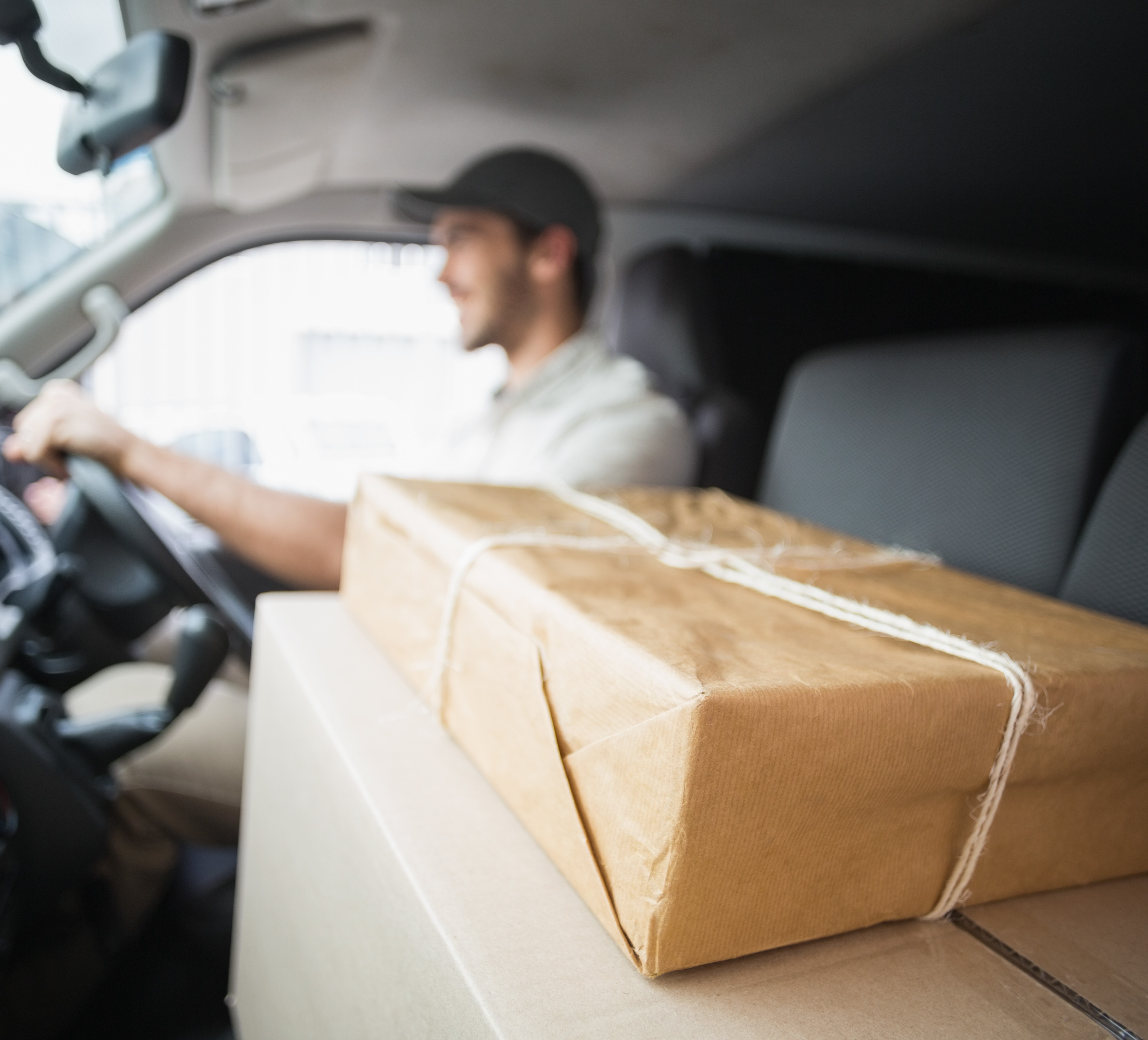 Using robots, parcels with addresses in close proximity to each other can be grouped together, so individual drivers can deliver more while travelling a shorter route. (Source: shutterstock_216667807)